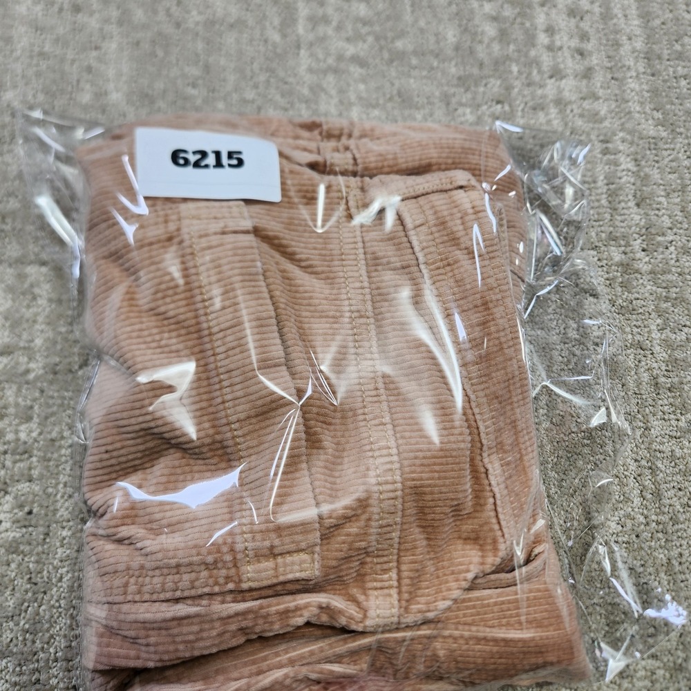 American Eagle Cargo Pants Women 4 Baggy Wide Leg Super High Rise Corduroy Y2K - Picture 14 of 14